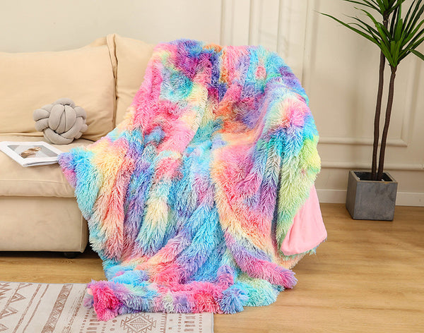 Unicorn Fluffy Throw Blanket (3 Colours)