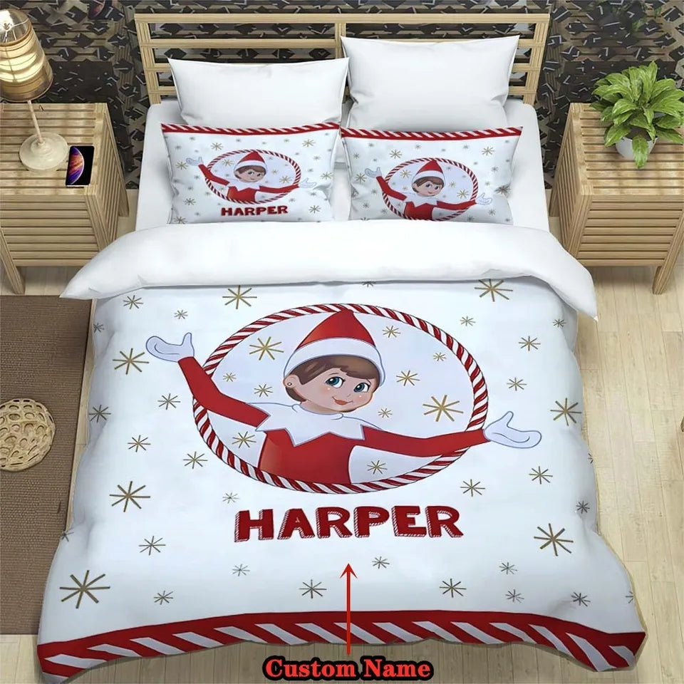 Personalised Elf on the Shelf Bedding Set (All Sizes Available)