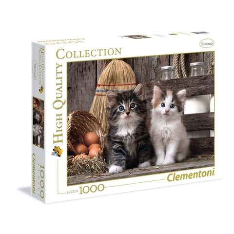 Clementoni 1000pce Puzzle – Lovely Kittens
(New)