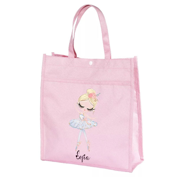 Personalised Ballerina Tote Bag