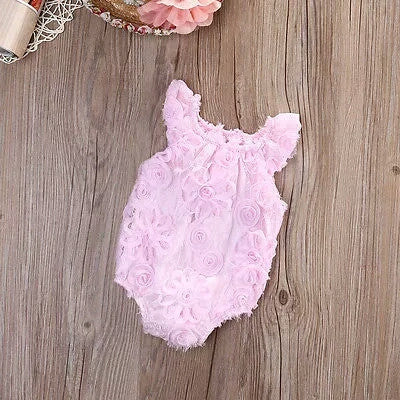 Lily Lace Romper