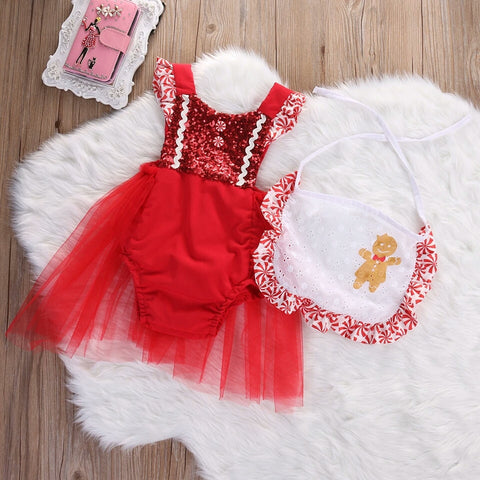 Little Lady Sparkle Tutu Romper with Removable Apron