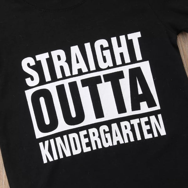 Straight Outta Kindergarten Tee
