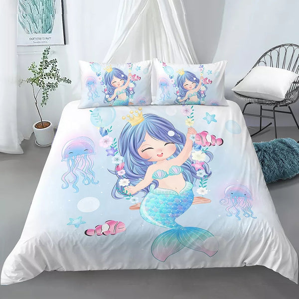 Mermaid Bedding Sets - 5 Designs (All Sizes Available)