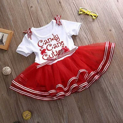 'Candy Cane Cutie' Xmas Dress