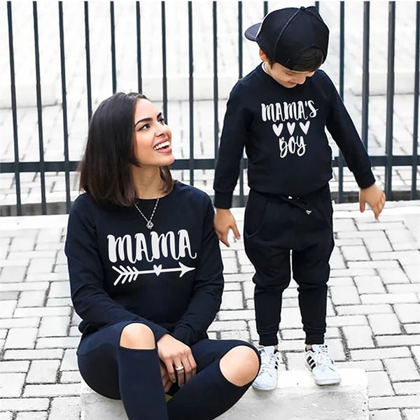 Mama & Mama's Boy Matching Jumpers (3 Colours)