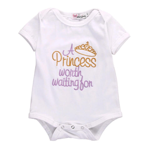 'A Princess Worth Waiting For' Bodysuit