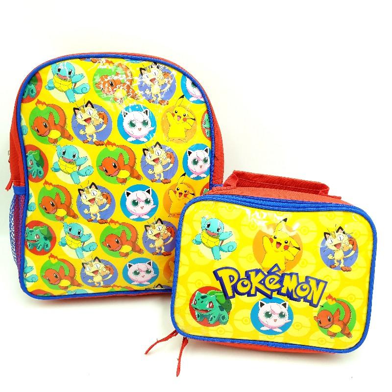 Pokemon Backpack with Bonus Insulated Lunch Box *In Stock