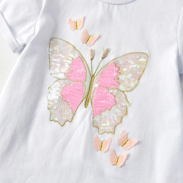 Lily Mae Butterfly Tee