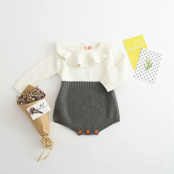 Lily Anne Knitted Romper (2 Colours)