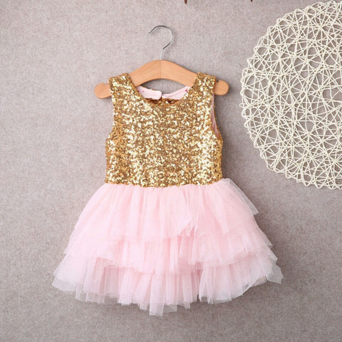 Stunning Louisa Dress (Gold)