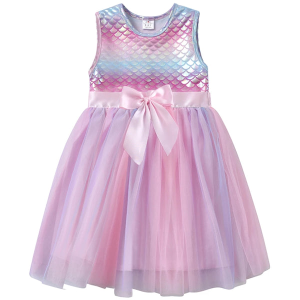Macey Pink Bow Dress