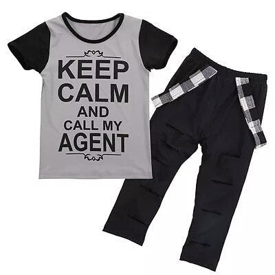 Keep Calm And Call My Agent 2 Piece Set