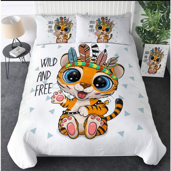 Wild & Free Animal Bedding Sets (15 Designs)