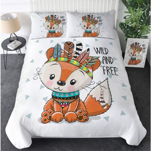 Wild & Free Animal Bedding Sets (15 Designs)