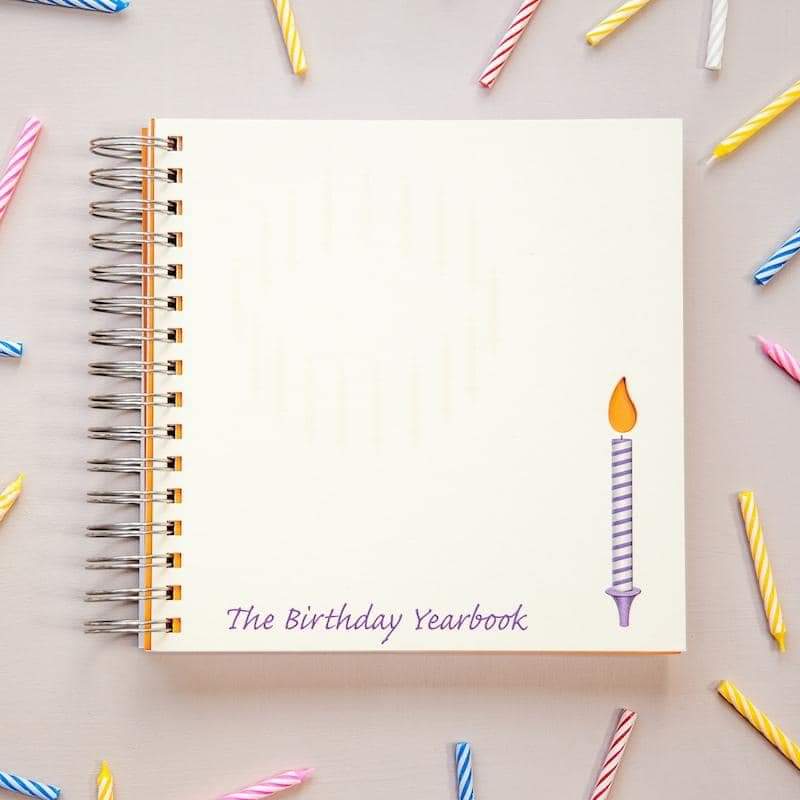 The Birthday Yearbook - A Once a Year Journal