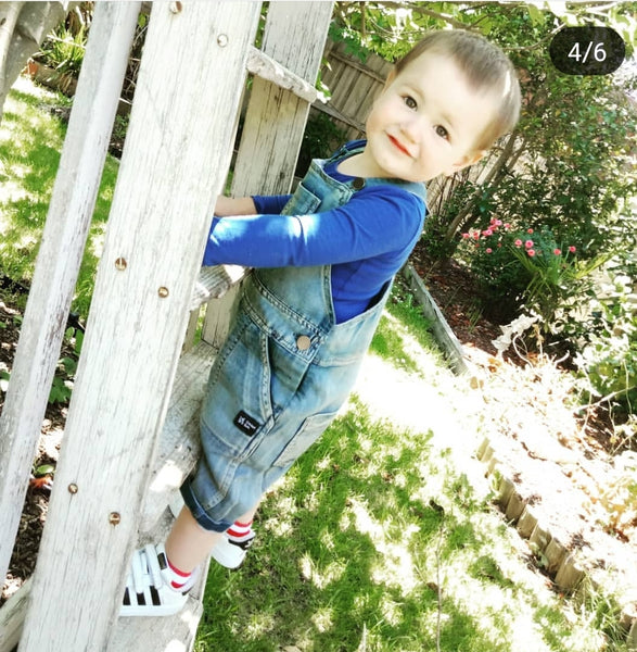 Unisex Denim Overalls (Handmade in Aus)