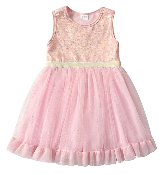 Adriana Pink Sleeveless Dress