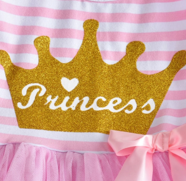 Princess Pink Longsleeve Dress