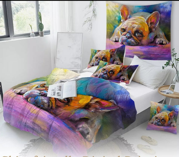 French Bulldog Bedding Set (All Sizes Available)