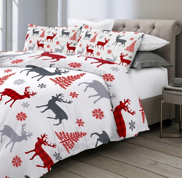 Christmas Deer Bedding Set (All Sizes Available)